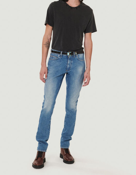 ROU SKINNY STRAIGHT LEG JEANS
